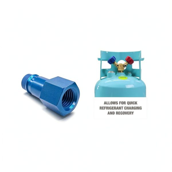 R1234yf Recovery Charging Adapter Mastercool ACME F-2