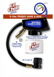 A/C Pro EZ Chill R-134a Gauge & Hose Kit-0