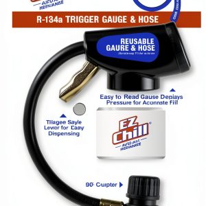 A/C Pro EZ Chill R-134a Gauge & Hose Kit-0