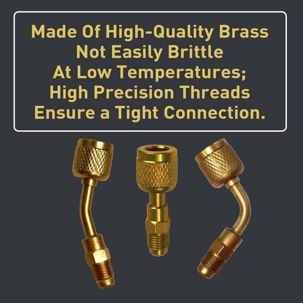MASITE PCWJ 45 85 Degrees Combination Kit Brass Adapter-1