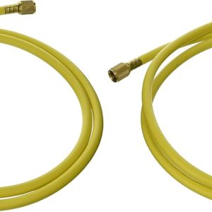 FJC 72 Inch Yellow AC Hose TPE Material Pack of 2-0