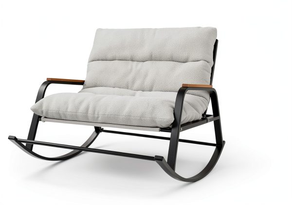 MAXYOYO Beige Large Recliner Chair Outdoor-5