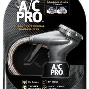 A/C Pro Auto AC Recharge Gauge Metal Design-0