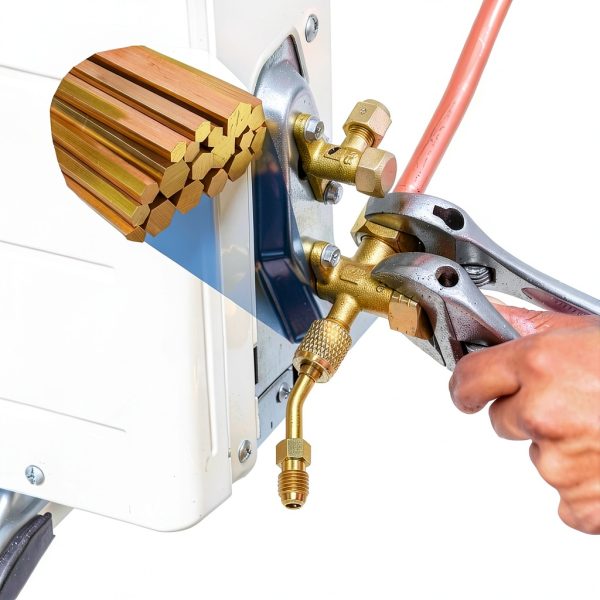 R410a Mini Split Adapter FANOVO Brass Material-5