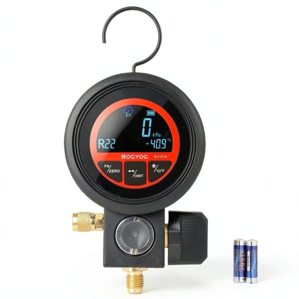Digital HVAC Gauge by Rogvoc for HVAC Technicians-0