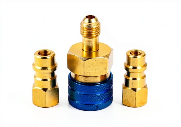 R134A to R1234YF Adapter Kit SURIEEN Brass-1