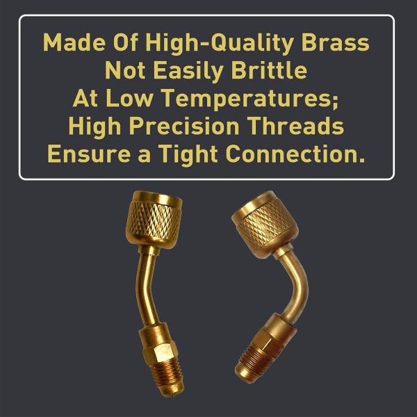 MASITE PCWJ 45 85 Degrees Combination Kit Brass Adapter-7