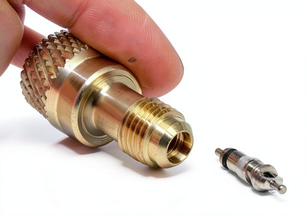 MASITE PCWJ 1/4 Inch Brass Adapter for R134a Systems-2