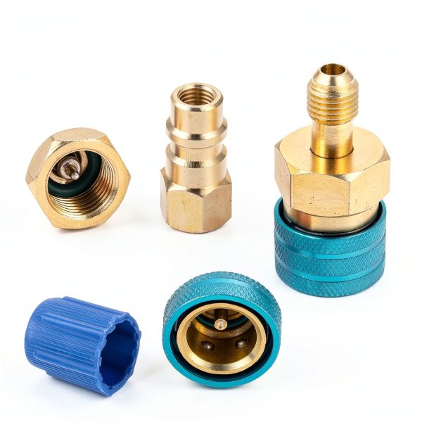 R134A to R1234YF Adapter Kit SURIEEN Brass-2