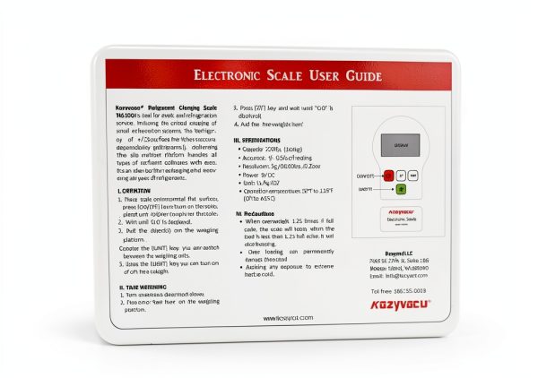 Kozyvacu 220lb Refrigerant Scale Handheld-3