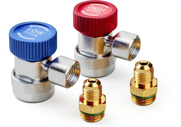KOOPOOL R134A Refrigerant Quick Coupler Adapter-0