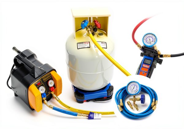 R410A Recharge Kit Brass Hose SURIEEN Automotive-4