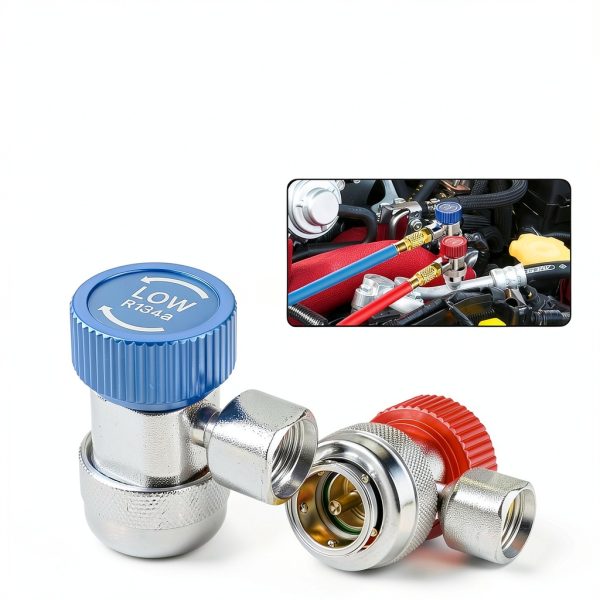 KOOPOOL R134A Refrigerant Quick Coupler Adapter-1