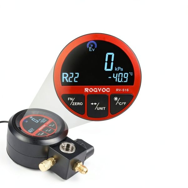 Digital HVAC Gauge by Rogvoc for HVAC Technicians-3