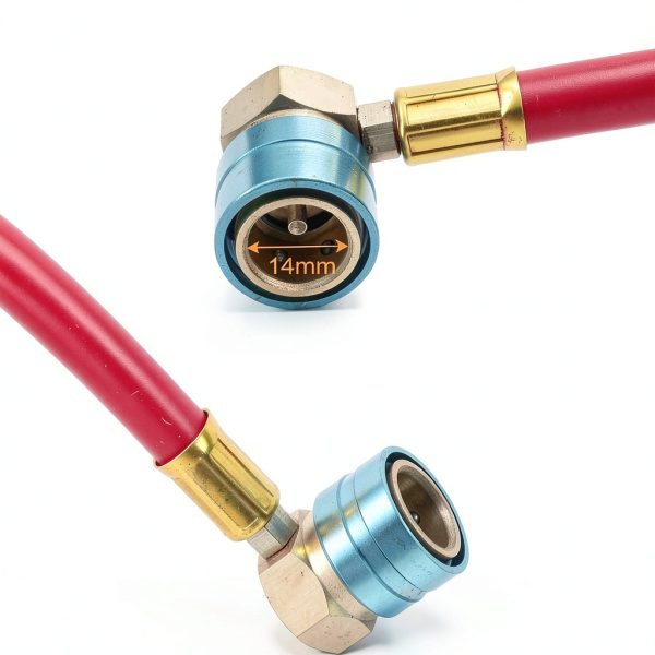 Aupoko R1234YF Refrigerant Charge Hose Kit-6