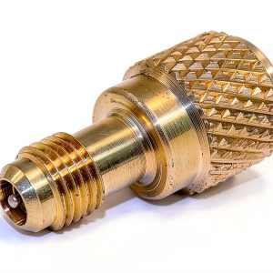 MASITE PCWJ 1/4 Inch Brass Adapter for R134a Systems-0