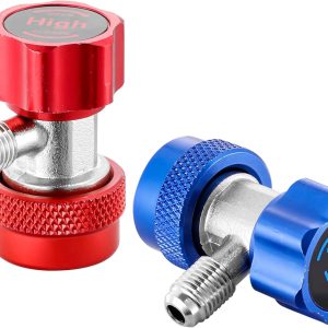 Tigbear R134A Quick Coupler Brass Tee Adapter-0