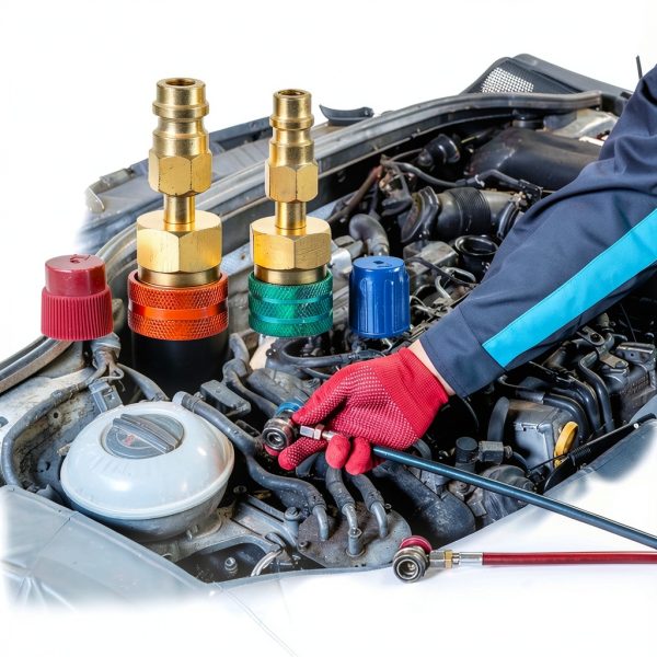 R134A to R1234YF Adapter Kit SURIEEN Brass-5