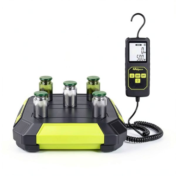4ALLTECH Green/Black Handheld Floor Scale-2