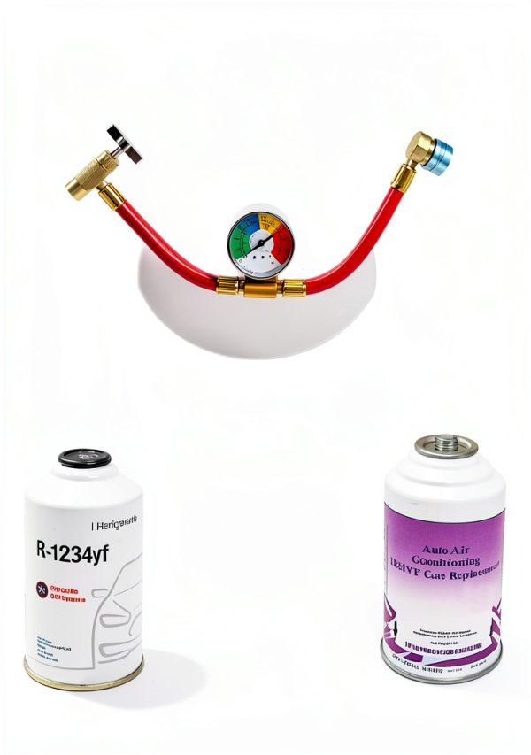 Aupoko R1234YF Refrigerant Charge Hose Kit-1