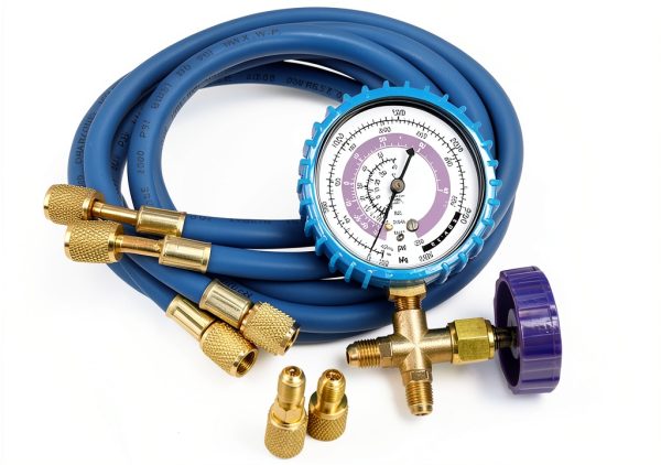 R410A Recharge Kit Brass Hose SURIEEN Automotive-0