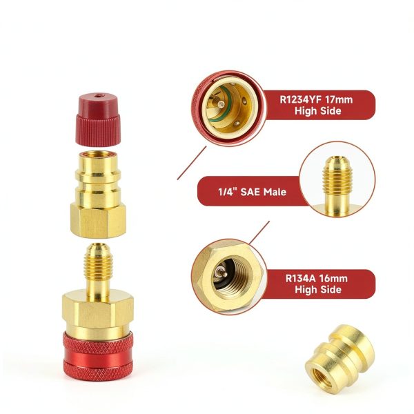 HiBuyer R1234YF Adapter Kit Automotive Accessories-1
