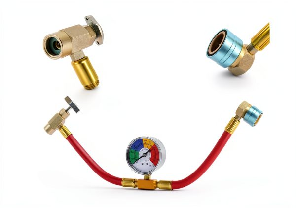Aupoko R1234YF Refrigerant Charge Hose Kit-2