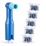 PER4MANCE Disposable Prophy Angles, Pack of 500 Pieces, Soft Cup Design, Blue Color Coded-0