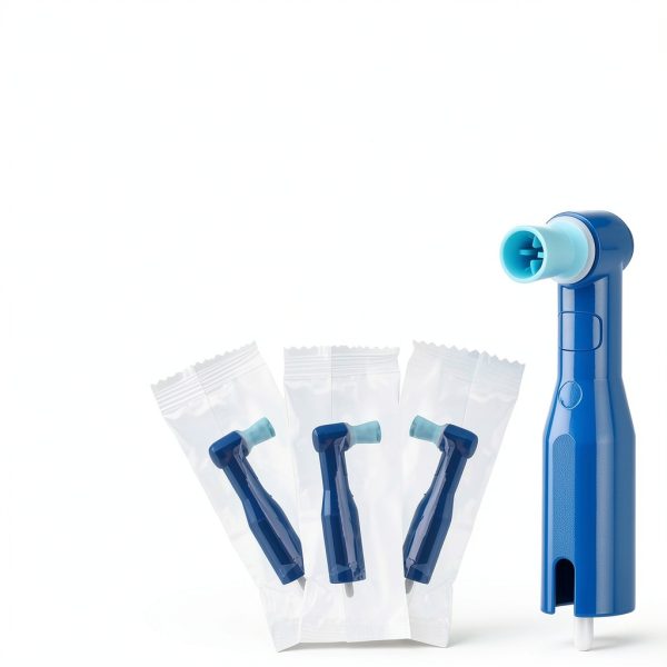 PER4MANCE Disposable Prophy Angles, Pack of 500 Pieces, Soft Cup Design, Blue Color Coded-3