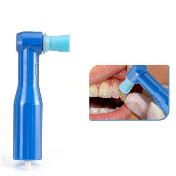 PER4MANCE Disposable Prophy Angles, Pack of 500 Pieces, Soft Cup Design, Blue Color Coded-2