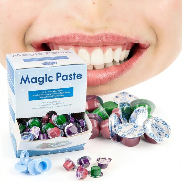 Flavored Gluten-Free Prophy Paste Pacdent Medium 2g Variety Pack 200-4